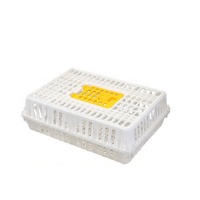 Cage de transport pour poulets vivants en plastique à vendre – Panier de transport professionnel pour poulets