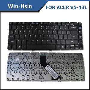 คีย์บอร์ดภายในใหม่ดั้งเดิมแบรนด์สำหรับ <span class=keywords><strong>ACER</strong></span> V5-431แล็ปท็อปเค้าโครงใหม่พร้อมการรับประกัน12เดือนในสต็อก - Product Image 3