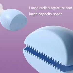 Pala portátil de plástico respetuosa con el medio ambiente para perros, mango corto irrompible, fácil de limpiar, pala antiadherente para caca para perros y gatos - Product Image 6