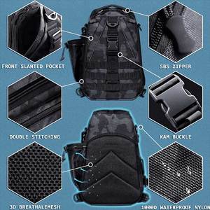 Profesional personalizado ligero multifunción al aire libre resistente al agua pesca hombro bolsa de almacenamiento aparejos de pesca mochila - Product Image 4