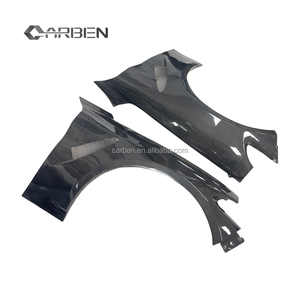 Parachoques Delantero de Fibra de Carbono Estilo GTAM con Divisor y Guardabarros de Fibra de Carbono, Apto para Actualización y <span class=keywords><strong>Alfa</strong></span> <span class=keywords><strong>Romeo</strong></span> Giulia 2016-<span class=keywords><strong>2022</strong></span> - Product Image 5