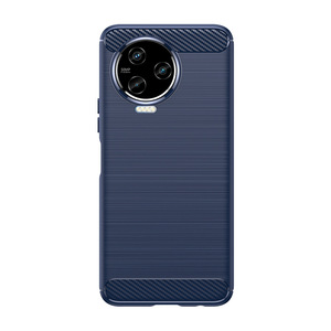 Nueva funda de silicona TPU para accesorios de teléfono móvil para Infinix Note 12 Note12 Pro 2023, fundas de fibra de carbono cepilladas para teléfono móvil - Product Image 4