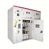 Armoire de distribution électrique haute tension en acier galvanisé IP4X pour compensation réactive, courant 100A-1250A, certifiée ISO CE