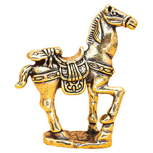 Gli antichi cinque imperatori vincono immediatamente ornamenti in denaro, piccoli prodotti artigianali in rame che il feng shui fornisce nuovi ospiti cinesi - Product Image 1