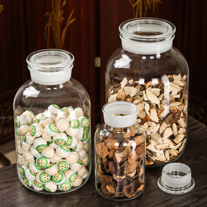 Hũ thủy tinh trong suốt bán buôn, dung tích lớn 20 lít, kín khí, dùng để bảo quản thực phẩm trong nhà bếp - Product Image 2