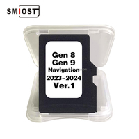 SMIOST Android voiture pour carte système de Navigation mémorial TF carte CID GPS Nav Sat pour Lexus Gen 8 9 Europe