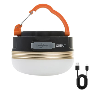 Lampe de camping LED portable, lampe de travail magnétique rechargeable, étanche, pour randonnée, aventure, voyage, éclairage de tente - Product Image 1