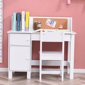 EDULAND Mobilier de sécurité moderne pour enfants Ensemble de chaises de bureau avec organisateur d'armoire et tiroirs de rangement pour la chambre à coucher et l'école - Product Image 4