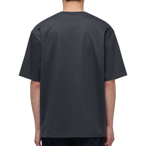 Camiseta de Manga Corta para Hombre Healy, Cuello Redondo, Color Sólido, Corte Holgado, 100% Algodón, para Todas las Temporadas, Informal, para Adultos - Product Image 2