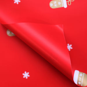 Papier d'emballage cadeau de Noël imperméable, papier d'emballage pour décorations de fêtes - Product Image 4