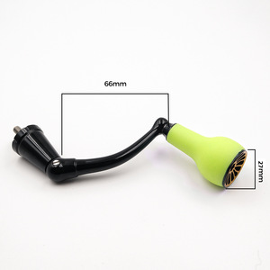 Empuñadura para carrete de pesca, mango verde TPE de 66mm para Slammer Spinfisher 2500 4500, accesorio de pesca con señuelos - Product Image 5