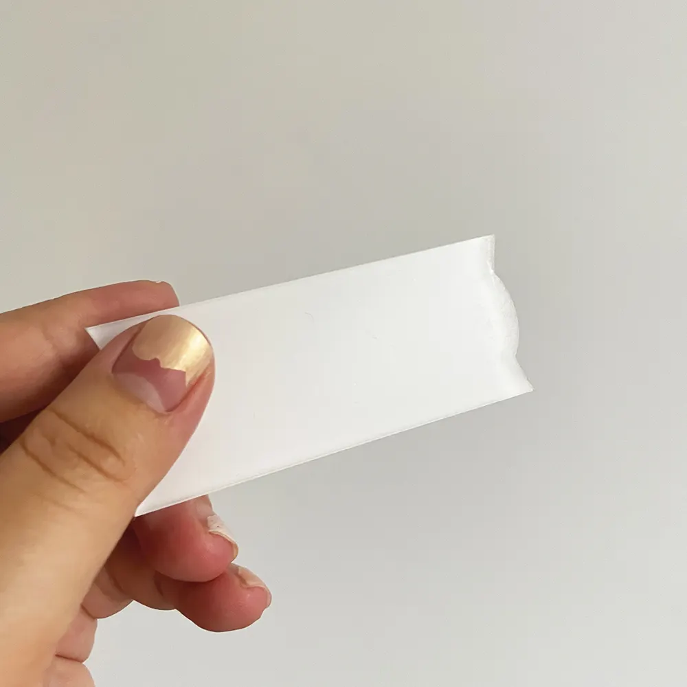 Blank Acrylic white sublimation quencher tag lid topper decoration Acrylic Name Plate for Dye Sublimation Heat Press