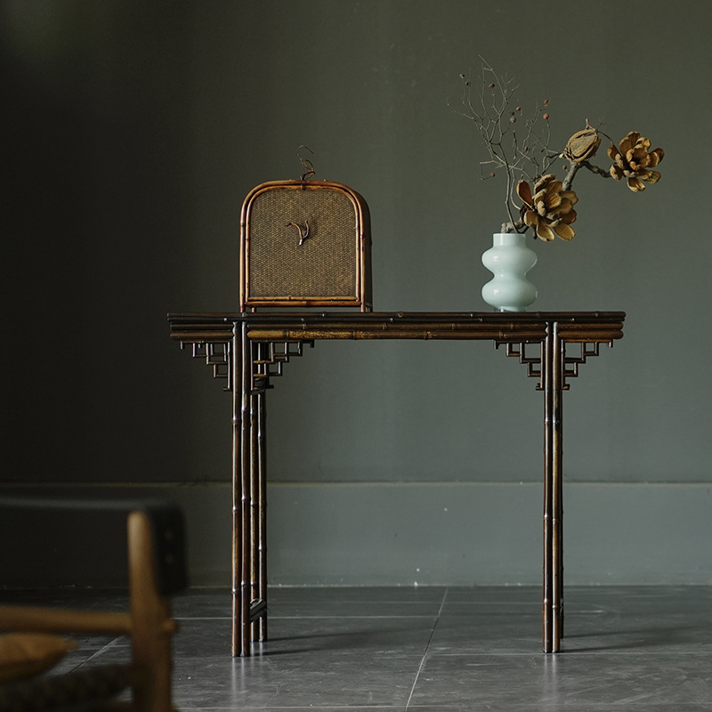Purple Bamboo Table