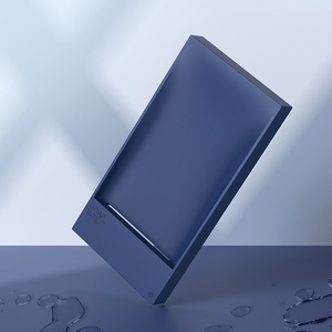 Nuovo semplice portasapone quadrato in plastica morbida con Dispenser di sapone incluso supporto da bagno senza Punch Design senza drenaggio - Product Image 1