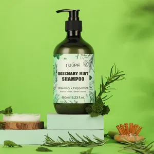 Wholesale Free Sample Rosemary Mint Refreshing Shampoo Natural Plant Ingredients Reduce Hair Loss Hair Shampoo