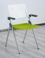 Structure en acier avec cadre en alliage d'aluminium Chaise de bureau de formation pliante et base de table de conférence pour l'école, le bureau et le réseau de livres