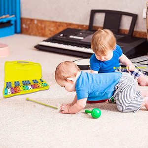 Xilófono Educativo Colorido HUASHENG, Instrumentos Musicales para Niños, 2 Mazos Seguros, Función de Enseñanza, Regalos, Juguetes - Product Image 2