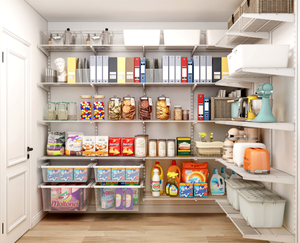 Dây thép lưới nổi Kệ Bracket cong tường kệ chân đế tủ quần áo hệ thống tổ chức dây lưới nổi kệ - Product Image 6