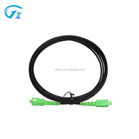 Fourniture OEM à un noyau G657a1 1 mètre SC APC UPC extérieur FTTH câble de dérivation plat équipement connexions de dérivation à fibre optique