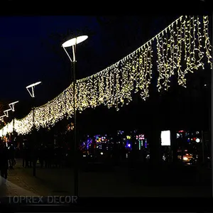 Factory price sales Christmas decoration rope lights outdoor IP65 led icicle light