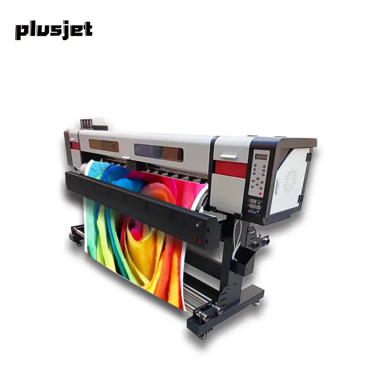 Plusjet inkjet printer large format PJ-1812Q for epson XP600 F1080-A1 I3200-E1 I1600-E1 printhead roll to roll uv inkjet printer