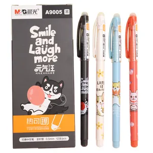 Forniture educative penne cancellabili personalizzate Gel Ink Ball Point Pen Eraser forniture di cancelleria