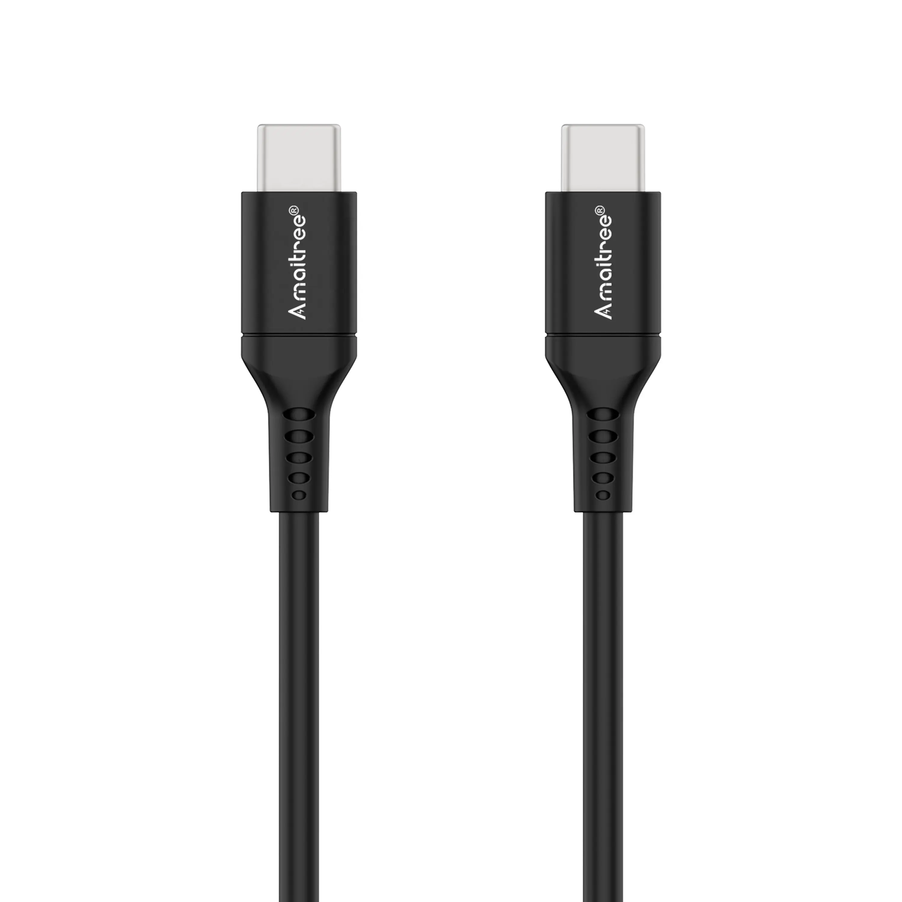 Amaitree kabel Data tipe-c kualitas tinggi, kabel Transfer Data 240 Mbps pengisian daya Cepat 48V 5A PD 480 W, USB-C 1m