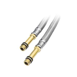 Tuyaux de plomberie domestiques tressés en acier inoxydable 304, alimentation en eau chaude et froide, avec connecteur pointu extensible - Product Image 4