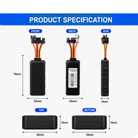 Dispositivo de Rastreo GPS con Cable, Resistente al Agua, 4G LTE 2G GSM GLONASS LBS, Arnés 8P, Localizador de Vehículos, Micrófono SOS, para Autos, Camiones y Flotas