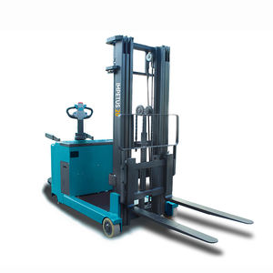 Walkie elétrico telescópico multidirecional, garfo manual hidráulico para areia, levantador de 5m, 2500kg - Product Image 1