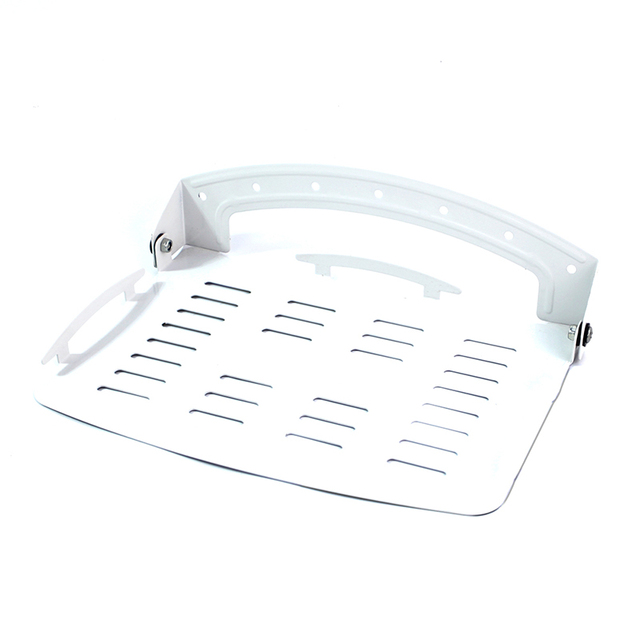White Glass DVD Floating Shelves Wall Mount Display Shelf TV Wall Mount DVD Shelf