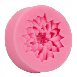 Molde de Silicona K250 con Forma de Flor de Crisantemo para Decoración de Pasteles de Boda, Herramientas para Hornear, Fondant y Jabón - Product Image 3
