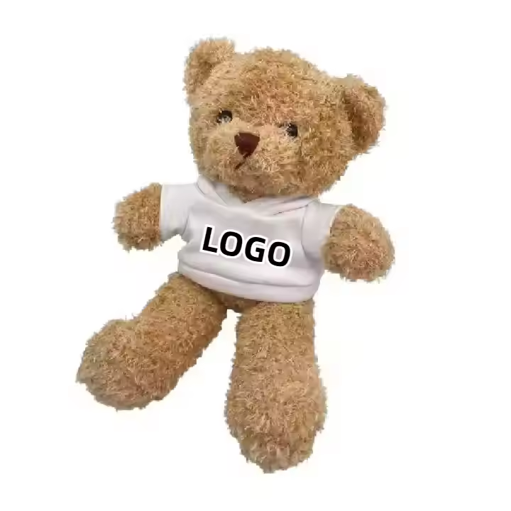 30cm bear with hoodie
