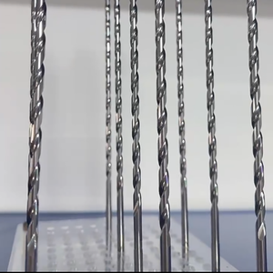 Punta da Trapano in Carburo di Tungsteno ad Alte Prestazioni con Rivestimento Multistrato a 2 Scanalature per Lavorazione di Fori Profondi in Acciaio Inossidabile - Product Image 4