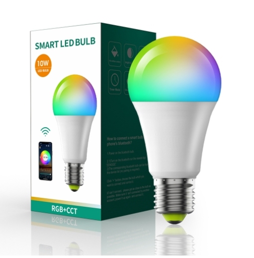 E27 Smart Control Lamp Led RGB Light 10W RGBW Led Lamp Bulb Dimmable Timer Magic Bulb Smart Bulbs