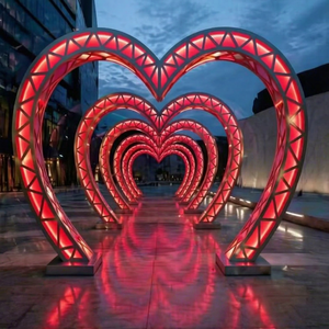 Arche lumineuse extérieure en plastique IP65 pour la décoration de Noël - Product Image 1