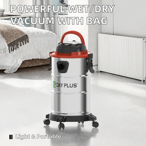 DEIPURA 20L Household Corded Ultra Fine Air Filter Bagless Lightweight Wet/Dry <b>Vacuum</b> Cleaner with 1200W Power - Product Image 5