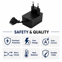 Adaptateur secteur universel 12V 1A 12W personnalisable OEM, chargeur mural EU 12 volts 1000 mA, adaptateur secteur 5V 6V 8V 9V 15V 18V 21V 24V