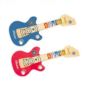 Guitare électronique tactile à 6 cordes pour tout-petits, instrument <span class=keywords><strong>de</strong></span> <span class=keywords><strong>musique</strong></span> jouet avec sons d'animaux et modes multiples pour l'éducation musicale précoce - Product Image 1