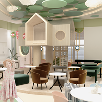 Équipement de jeu intérieur de style naturel Aoleao, personnalisable, commercial, haute capacité, certifié, solution de jeu multifonctionnelle pour enfants