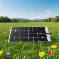 Hocheffizientes SunPower-Zellen ETFE Flexibles Solarmodul für Wohnmobile, Wohnwagen und Boote mit 550W 450W 350W Dachmontagesystem