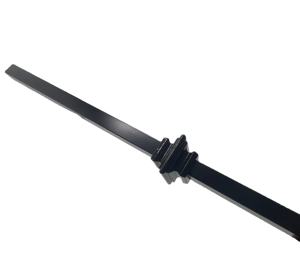 Celia 3/4 \ "Valla <span class=keywords><strong>ornamental</strong></span> Tubo cuadrado Collar decorativo 6 pies Altura OEM 3/4 \" 19mm Presión de aluminio Modelado 3D incluido - Product Image 5