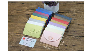 Sentao 250gsm Pearl Color Paper Classical Die Cutting <strong>Mini</strong> <strong>Envelope</strong> Without Heart Buckle - Product Image 4