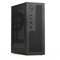 Nouvel ordinateur de bureau mini-ITX SKTCs A09 Full Tower avec carte mère 17x17, alimentation compacte 1U, boîtier HTPC 38L en acier