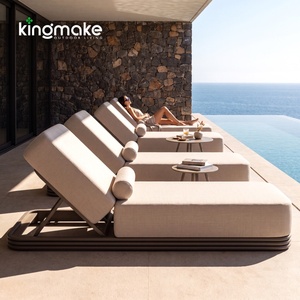 <span class=keywords><strong>Chaise</strong></span> longue de <span class=keywords><strong>piscine</strong></span> extérieure en aluminium imperméable <span class=keywords><strong>pour</strong></span> hôtel et jardin, transat de patio, lit de repos, <span class=keywords><strong>chaise</strong></span> longue de jardin - Product Image 1