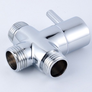 Válvula desviadora universal de latón para ducha, válvula desviadora de grifo de 3 vías G1/2" G3/4" para baño - Product Image 5