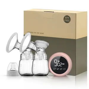 고품질 자동 Bpa 무료 더블 전기 실리콘 유방 우유 펌프 수집 아기 모유