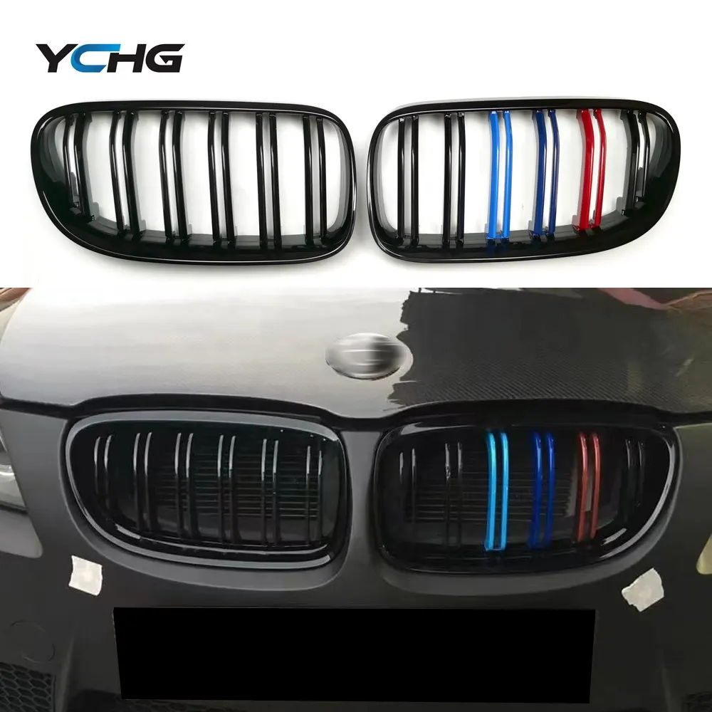 Grille de Pare-Choc Avant Couleur ABS M pour BMW Série 3 E92 Coupé E93 Cabriolet Racing Grille 2010-2013