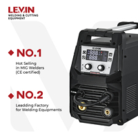 Máquina de Soldar LEVIN 200A 4 en 1 para Procesos ARC MMA TIG MAG MIG con y sin Gas con Ajuste de Inductancia