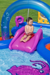 Bestway para <span class=keywords><strong>Disney</strong></span> Sea Odyssey Inflables Water Park Kids Play Center Pool 3,30X1,88X1,17 M PVC Capacidad máxima 45kg para 2 + - Product Image 2